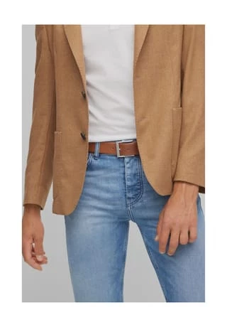 BOSS Gürtel, Leder, Für Herren 214 MEDIUM BROWN 4 BOSS Gürtel, Leder, Für Herren 214 MEDIUM BROWN – Bild 4