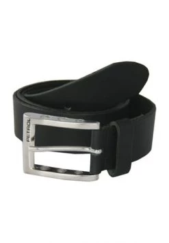 Petrol Industires® Gürtel, Dornschließe, Für Herren SCHWARZ