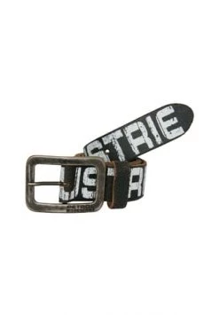 Petrol Industires® Gürtel Mit Auffälligem All-Over-Print Schwarz