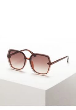 SIX Schmetterling-Sonnenbrille In Schildplatt-Optik Blau -Kleidung Verkaufsladen unnamed file 107