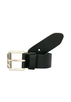 Petrol Industires® Gürtel In Klassischer Glattleder-Optik Schwarz