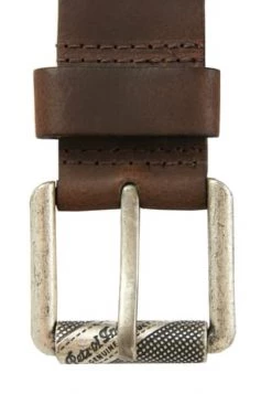 Petrol Industires® Gürtel In Klassischer Glattleder-Optik Braun -Kleidung Verkaufsladen unnamed file 1088