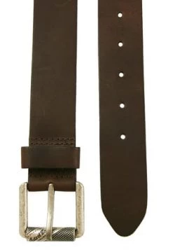 Petrol Industires® Gürtel In Klassischer Glattleder-Optik Braun -Kleidung Verkaufsladen unnamed file 1089