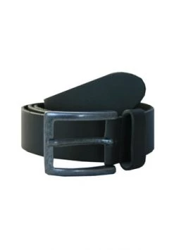 Petrol Industires® Ledergürtel Im Klassischen Design Schwarz