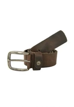 Petrol Industires® Ledergürtel Im Klassischen Design Braun