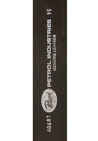 Petrol Industires® Gürtel Mit Quadratischer Dornschließe Braun 3 Petrol Industires® Gürtel Mit Quadratischer Dornschließe Braun – Bild 3