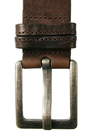 Petrol Industires® Gürtel Mit Quadratischer Dornschließe Braun 4 Petrol Industires® Gürtel Mit Quadratischer Dornschließe Braun – Bild 4