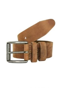 Petrol Industires® Ledergürtel Im Klassischen Design Natur
