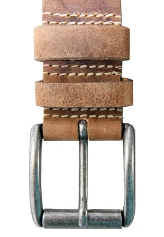 Petrol Industires® Ledergürtel Im Klassischen Design Natur 4 Petrol Industires® Ledergürtel Im Klassischen Design Natur – Bild 4