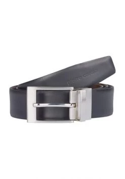 Pierre Cardin Gürtel, Leder, Wendefunktion, Dornschließe, Für Herren SCHWARZ-DUNKELBRAU