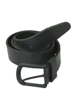 Petrol Industires® Ledergürtel, Dornschließe, Für Herren SCHWARZ