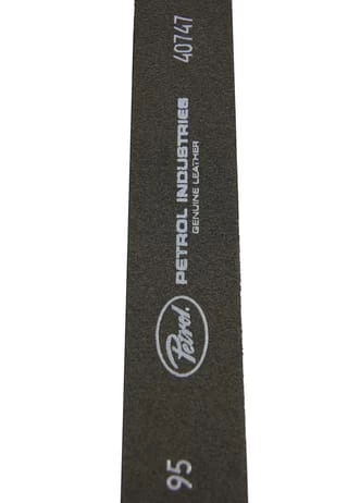 Petrol Industires® Ledergürtel, Dornschließe, Für Herren CASTOR GRAU 3 Petrol Industires® Ledergürtel, Dornschließe, Für Herren CASTOR GRAU – Bild 3