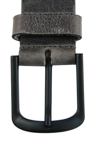 Petrol Industires® Ledergürtel, Dornschließe, Für Herren CASTOR GRAU 4 Petrol Industires® Ledergürtel, Dornschließe, Für Herren CASTOR GRAU – Bild 4