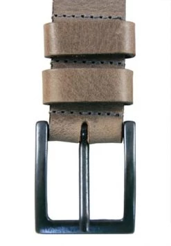 Petrol Industires® Ledergürtel In Schlichtem Design Grau -Kleidung Verkaufsladen unnamed file 1214