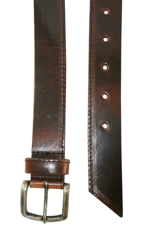 Petrol Industires® Gürtel Mit Seitlicher Steppnaht Braun 2 Petrol Industires® Gürtel Mit Seitlicher Steppnaht Braun – Bild 2