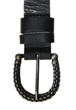 Petrol Industires® Gürtel Mit Aufwendig Verzierter Schließe In Hufeisenform 0001_schwarz -Kleidung Verkaufsladen unnamed file 1222