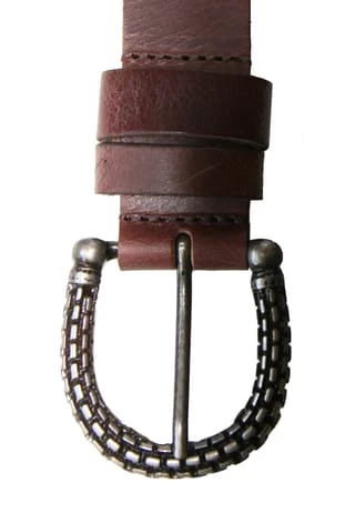 Petrol Industires® Gürtel Mit Aufwendig Verzierter Schließe In Hufeisenform 0002_braun 4 Petrol Industires® Gürtel Mit Aufwendig Verzierter Schließe In Hufeisenform 0002_braun – Bild 4