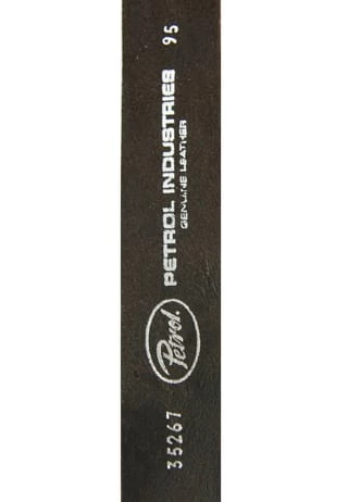 Petrol Industires® Gürtel Mit Gemusterter Dornschließe Braun 3 Petrol Industires® Gürtel Mit Gemusterter Dornschließe Braun – Bild 3