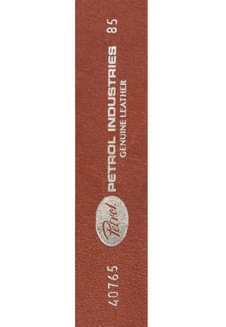 Petrol Industires® Gürtel In Schlichtem Design 0004_cognac 3 Petrol Industires® Gürtel In Schlichtem Design 0004_cognac – Bild 3