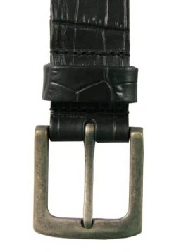 Petrol Industires® Ledergürtel Mit Toller Reptilienprägung Schwarz -Kleidung Verkaufsladen unnamed file 1269