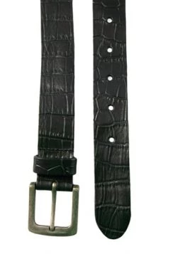 Petrol Industires® Ledergürtel Mit Toller Reptilienprägung Schwarz -Kleidung Verkaufsladen unnamed file 1270