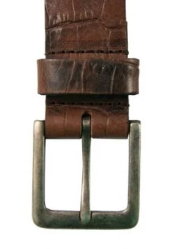 Petrol Industires® Ledergürtel Mit Toller Reptilienprägung Braun -Kleidung Verkaufsladen unnamed file 1274