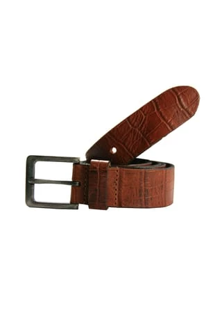 Petrol Industires® Ledergürtel Mit Toller Reptilienprägung Cognac 1 Petrol Industires® Ledergürtel Mit Toller Reptilienprägung Cognac
