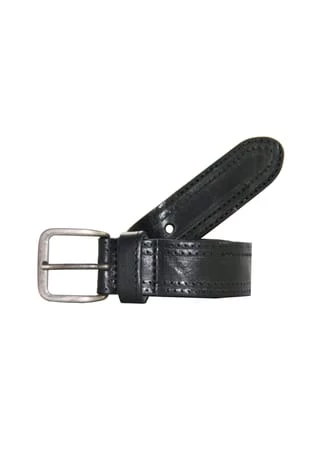 Petrol Industires® Ledergürtel Im Eleganten Design Schwarz 1 Petrol Industires® Ledergürtel Im Eleganten Design Schwarz