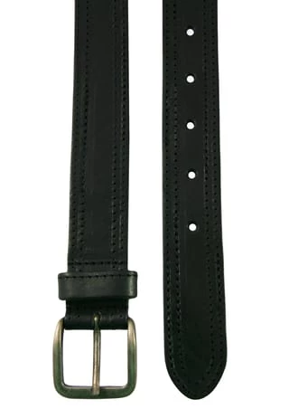 Petrol Industires® Ledergürtel Im Eleganten Design Schwarz 2 Petrol Industires® Ledergürtel Im Eleganten Design Schwarz – Bild 2