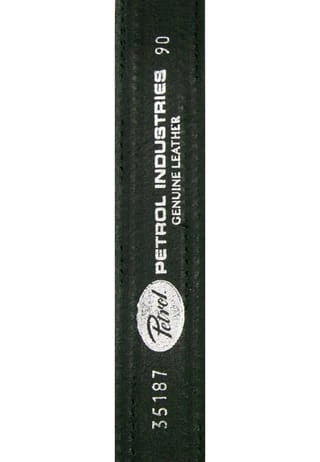 Petrol Industires® Ledergürtel Im Eleganten Design Schwarz 3 Petrol Industires® Ledergürtel Im Eleganten Design Schwarz – Bild 3