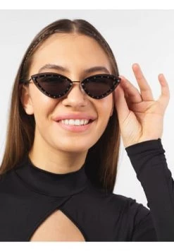 SIX Cateye-Sonnenbrille Grau -Kleidung Verkaufsladen unnamed file 178