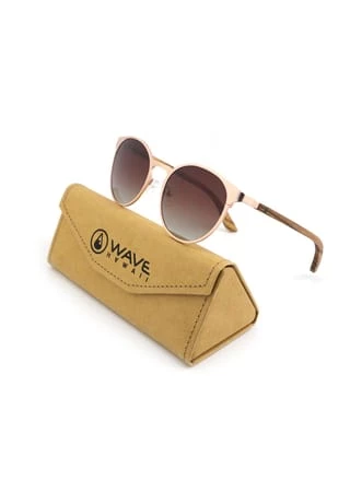 WAVE HAWAII Sonnenbrille Curacao Braun-rosegold + Etui 2 WAVE HAWAII Sonnenbrille Curacao Braun-rosegold + Etui – Bild 2