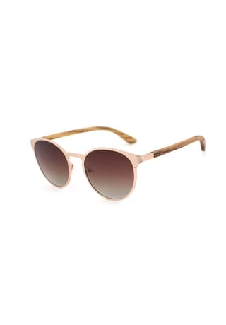 WAVE HAWAII Sonnenbrille Curacao Braun-rosegold + Etui 5 WAVE HAWAII Sonnenbrille Curacao Braun-rosegold + Etui – Bild 5