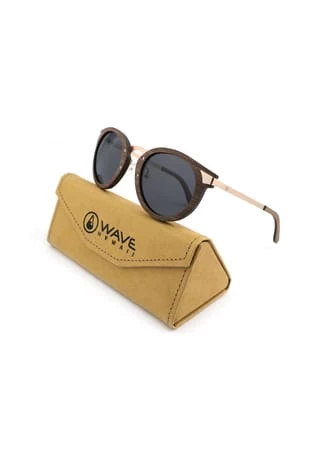 WAVE HAWAII Sonnenbrille Savaneta Braun-rosegold + Etui 2 WAVE HAWAII Sonnenbrille Savaneta Braun-rosegold + Etui – Bild 2