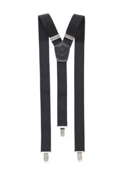 LERROS Hosenträger, Kunstlederpatch, Für Herren 290 BLACK