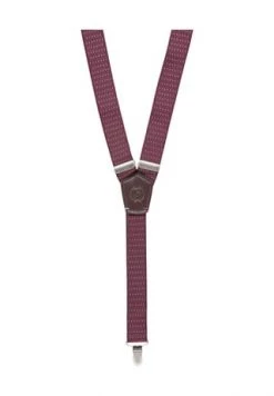 LERROS Hosenträger, Punkte, Für Herren 371 WINE RED -Kleidung Verkaufsladen unnamed file 294