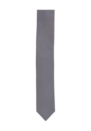 OLYMP Krawatte, Seide, Uni, 5 Cm, Für Herren Grau 1 OLYMP Krawatte, Seide, Uni, 5 Cm, Für Herren Grau