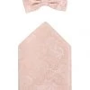 Prince BOWTIE Fliege Einstecktuch-Set, Paisley, Für Herren FB.2 APRICOT