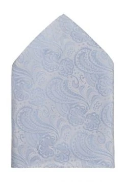 Prince BOWTIE Fliege Einstecktuch-Set, Paisley, Für Herren FB.4 M-BLAU