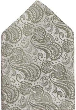 Prince BOWTIE Fliege Einstecktuch-Set, Paisley, Für Herren FB.5 H-GRUEN -Kleidung Verkaufsladen unnamed file 336