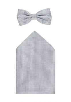 Prince BOWTIE Fliege Einstecktuch-Set, Für Herren FB.3 H-BLAU