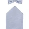 Prince BOWTIE Fliege Einstecktuch-Set, Für Herren FB.4 M-BLAU