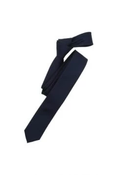 Venti Herren Krawatte Uni Graues Dunkelblau