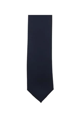 Venti Herren Krawatte Uni Graues Dunkelblau 3 Venti Herren Krawatte Uni Graues Dunkelblau – Bild 3