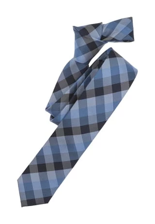 Venti Krawatte, Seide, Kariert, Für Herren Hellblau 1 Venti Krawatte, Seide, Kariert, Für Herren Hellblau