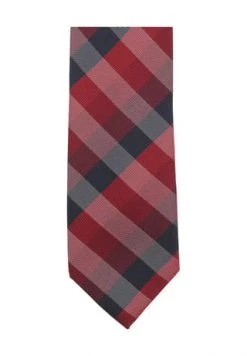Venti Krawatte, Seide, Kariert, Für Herren Dunkelrot -Kleidung Verkaufsladen unnamed file 395