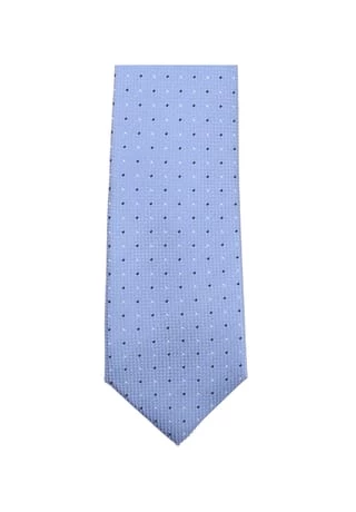 Venti Herren Krawatte Print Graues Mittelblau 3 Venti Herren Krawatte Print Graues Mittelblau – Bild 3