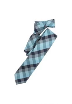 Venti Herren Krawatte Kariert Türkis
