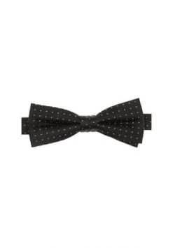 Venti Herren Fliege Gemustert Schwarz