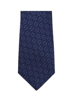 Venti Herren Krawatte Gemustert Sattes Dunkelblau -Kleidung Verkaufsladen unnamed file 477